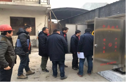 天然氣公司驗收現(xiàn)場